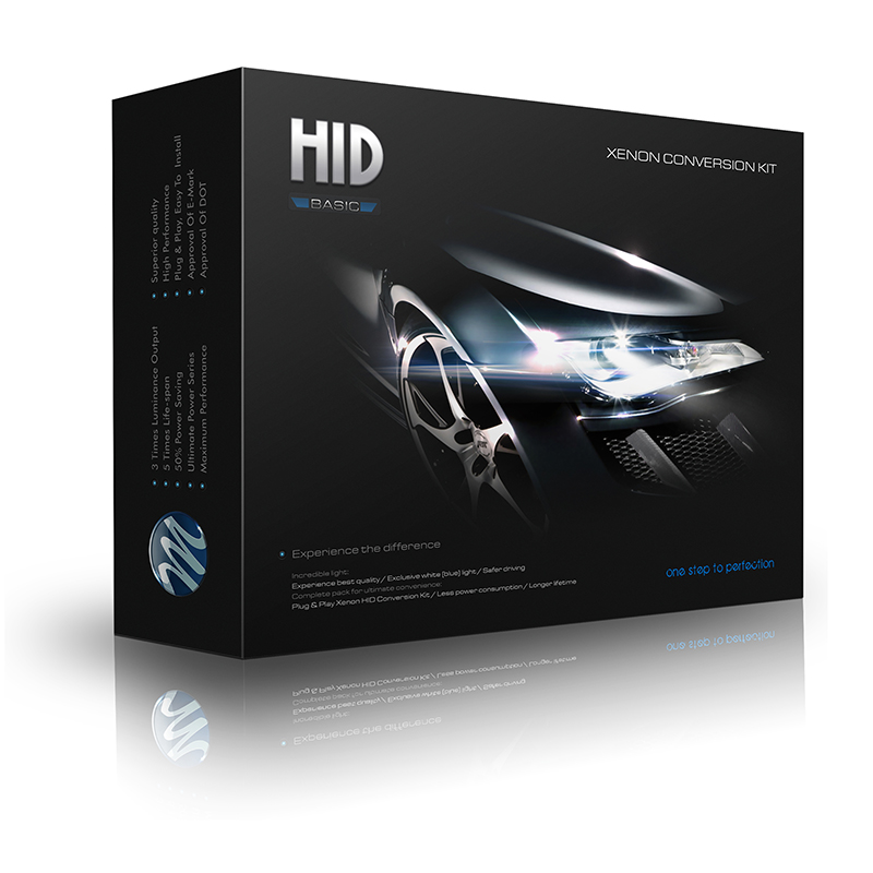 Kit Xenon H3 6000K - Basic Ballast 12V
