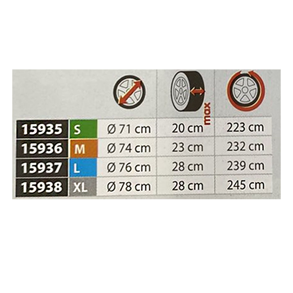 Καλυμμα Εξωτερικης Ρεζερβας Για Jeep (pvc - Αδιαβροχο - Μαυρο) - 71X20X223CM (s) - Thumbnail 6
