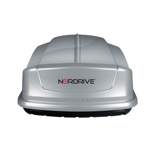 Μπαγκαζιερα Οροφης NORDRIVE Box 630 Lt Ασημι Χρωμα Με Γυαλιστερη Υφη - 1 Τεμ. - Thumbnail 4