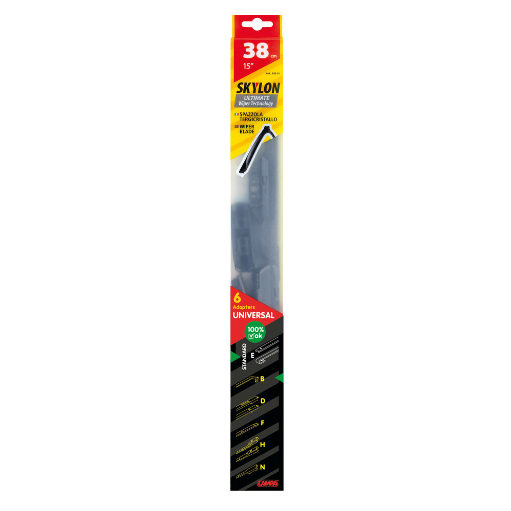 LAMPA – Υαλοκαθαριστήρας Skylon Multi-fit System 38 Cm (15"), Αεροδυναμική Σχεδίαση Για Αθόρυβη Και Αποτελεσματική Σάρωση – 1 Τεμ. (L1931.4) - Thumbnail 5
