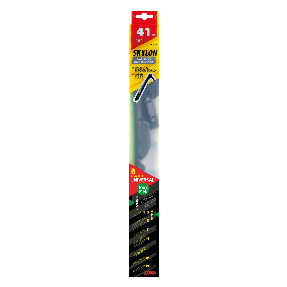 LAMPA – Υαλοκαθαριστήρας Skylon Multi-fit System 41 Cm (16"), Προηγμένος Αεροδυναμικός Σχεδιασμός Για Αθόρυβη Και Αποτελεσματική Σάρωση – 1 Τεμ. (L1931.5) - Thumbnail 5