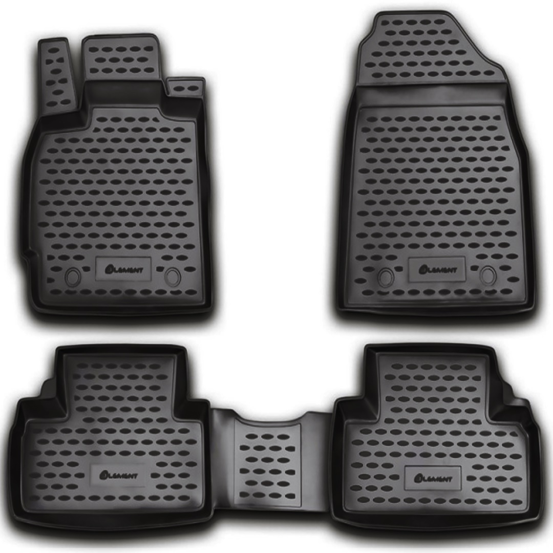 ΠΑΤΑΚΙΑ ΣΕ ΣΚΑΦΗ TPE ΛΑΣΤΙΧΟ ΓΙΑ MAZDA CX7 10/2009-12/2013 ΣΕ ΑΝΘΡΑΚΙ ΣΚΟΥΡΟ ΓΚΡΙ ΧΡΩΜΑ NOVLINE - 4 ΤΕΜ.