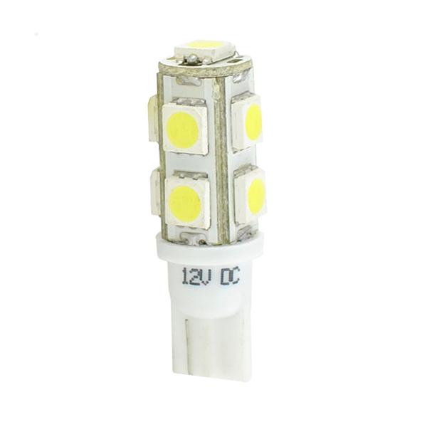 T10 W5W 12V W2,1X9,5D LED 9XSMD5050 Λευκο (καρφωτο Ακαλυκο) Blister 2τεμ. M-TECH