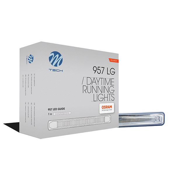 Drl 957HP 12V Osram Προσθετο Daytime Διεθνη Με 2X2LED 180X42X24MM 2τεμ. - Thumbnail 2
