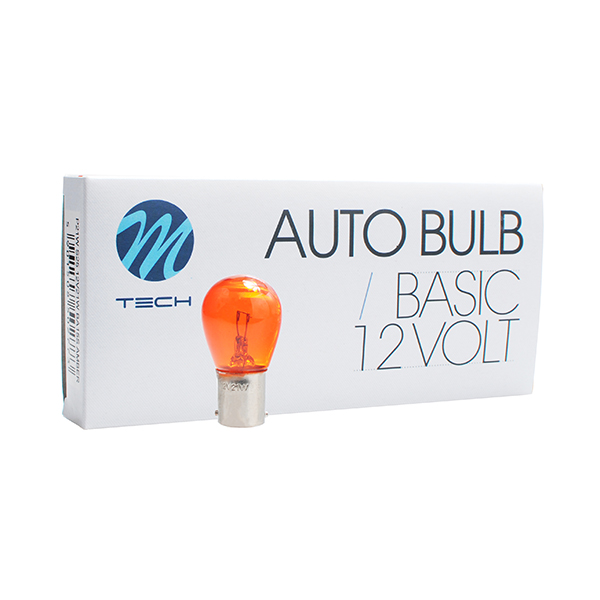 P21W 12V 21W BA15S Μονοπολικο Πορτοκαλι Dyed-glass Κουτι 10τεμ. - Thumbnail 2