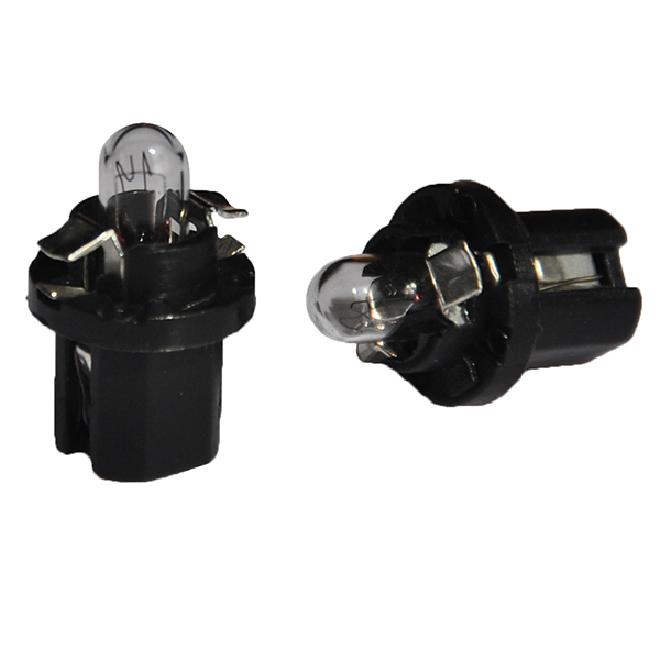 Bax 12V B8,5D 1,2W Μαυρο Standard Αλογονου Κουτι 10τεμ.