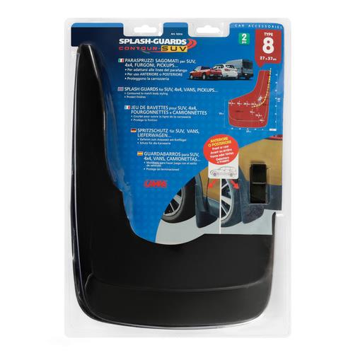 Λασπωτηρες Splash-guards Contour Suv 27X37CM TYPE-8 2τεμ. - Thumbnail 3