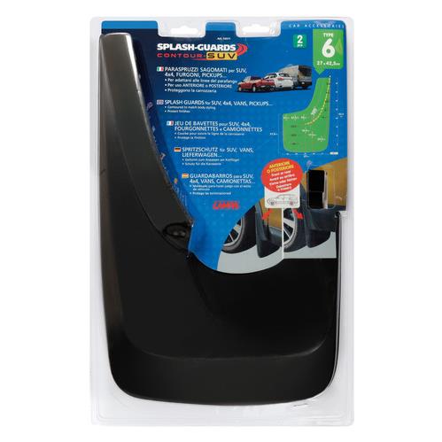 Λασπωτηρες Splash-guards Contour Suv 27X42,5CM TYPE-6 2τεμ. - Thumbnail 3