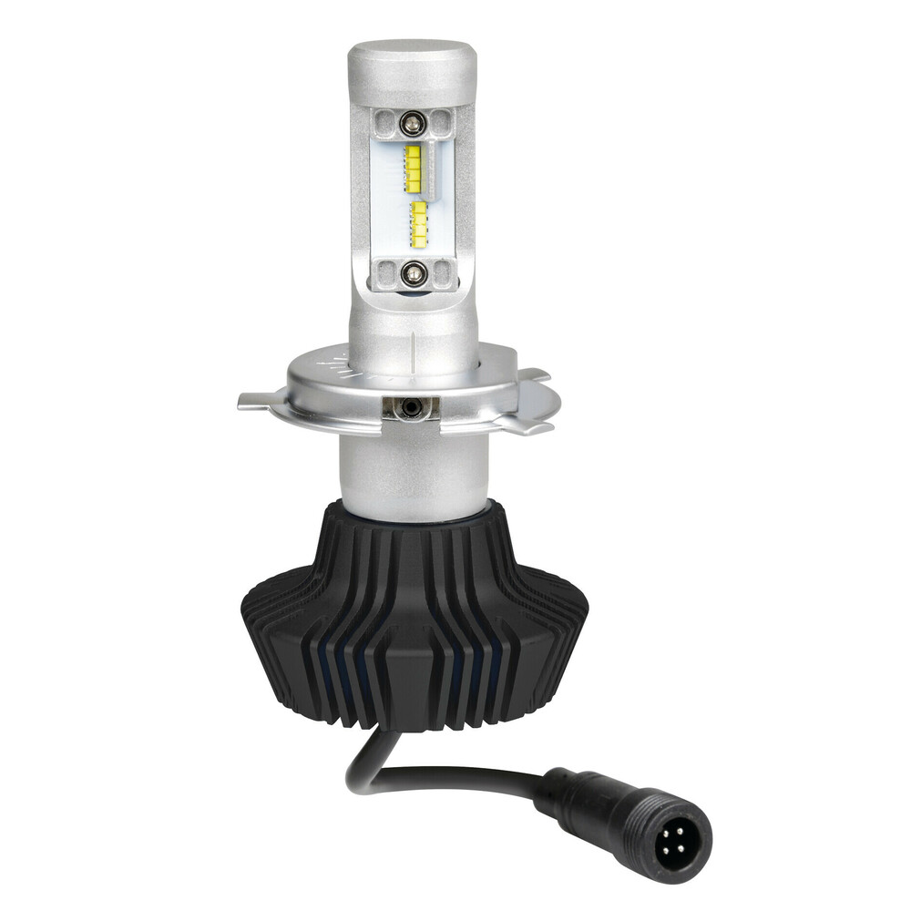 LAMPA - Λάμπα H4 LED 12/24V 6.500K 4000LM 25W P43T Halo LED Serie 1 Με 16 LED Zes Chips - 1 LED Kit (L5784.2) - Thumbnail 2