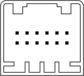 Διακόπτες Παραθύρων Fiat Ducato-ιι /boxer-ii /jumper-ii Πολλαπλος 24PIN (6+6+12) - Thumbnail 2