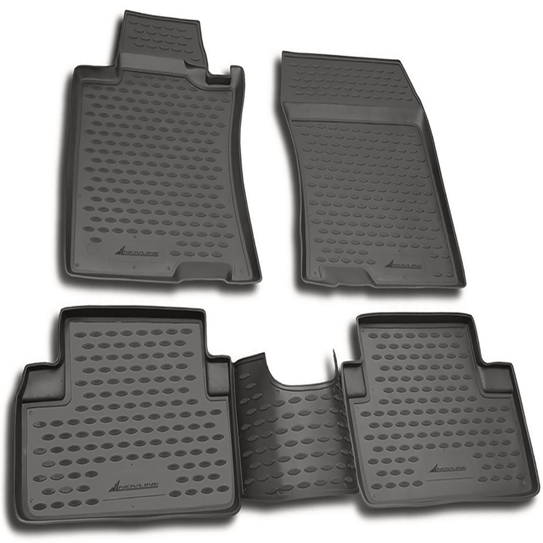 ΠΑΤΑΚΙΑ ΣΕ ΣΚΑΦΗ TPE ΛΑΣΤΙΧΟ ΓΙΑ HONDA ACCORD 2003-2007 ΣΕ ΑΝΘΡΑΚΙ ΣΚΟΥΡΟ ΓΚΡΙ ΧΡΩΜΑ NOVLINE - 4 ΤΕΜ.