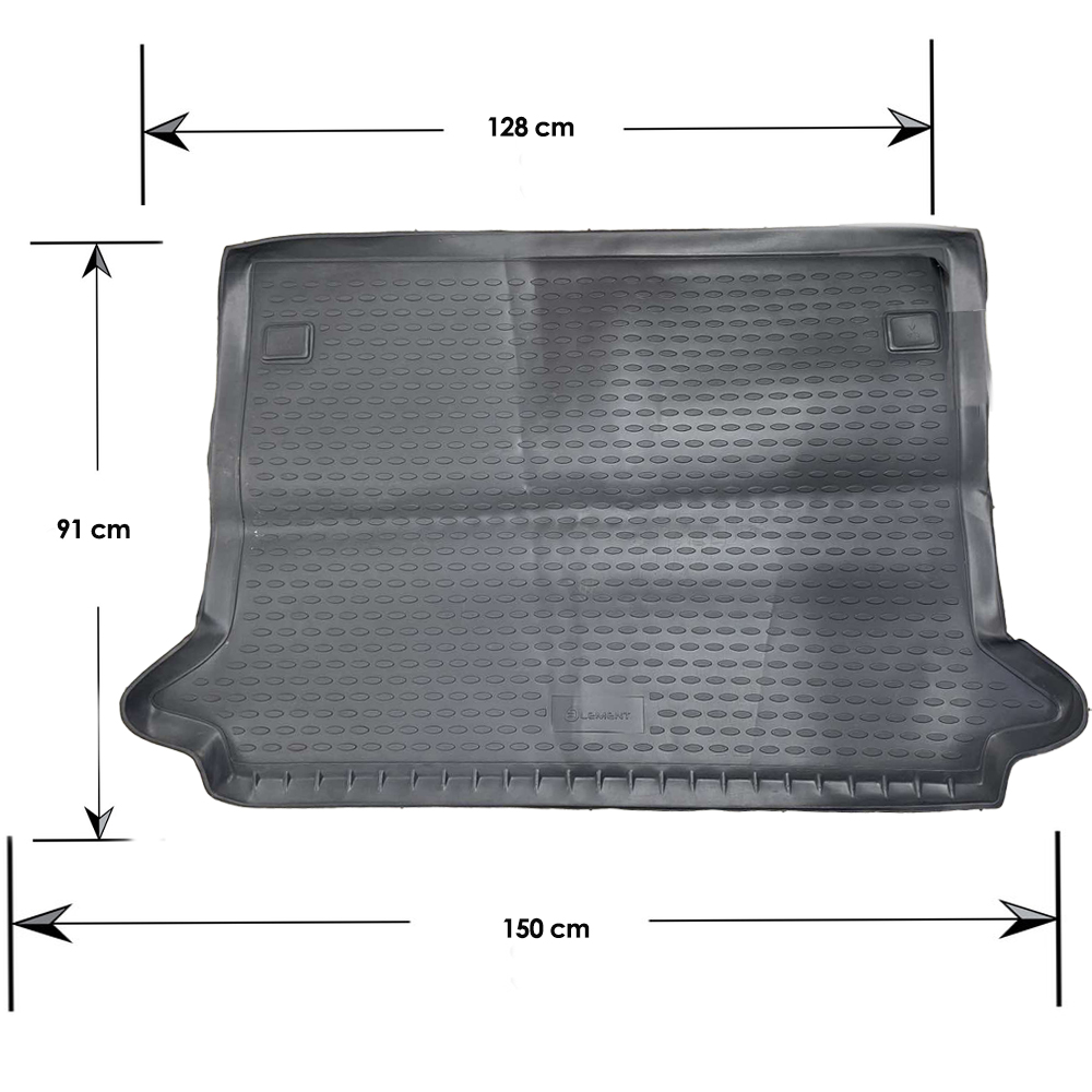 Πατακι Σκαφη Πορτ Μπαγκαζ Για Renault Kangoo 2010+ Tpe Λαστιχο Σε Ανθρακι Σκουρο Γκρι Χρωμα NOVLINE - 1 Τεμ. - Thumbnail 2