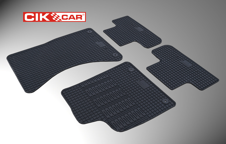 CIK - Πατακια Αυτοκινητου Απο Λαστιχο Για Audi Q5 2008-2017 Σε Μαυρο Χρωμα Με Κουμπωματα - 4 Τεμ. (RM.AU.0005/CK) - Thumbnail 7