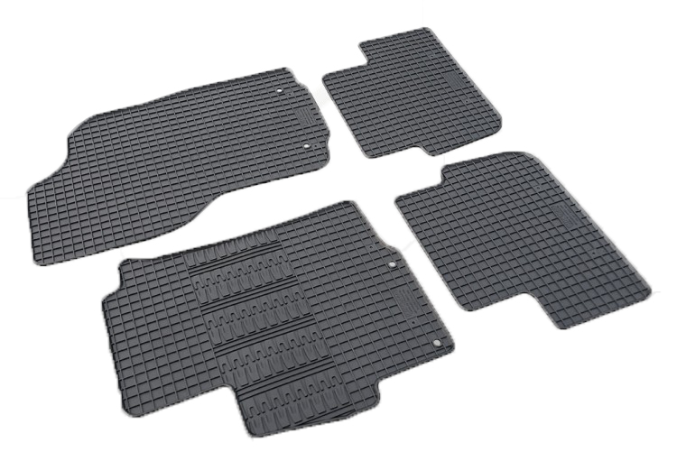 CIK - Πατακια Αυτοκινητου Απο Λαστιχο Για Mitsubishi Lancer 2008-2017 Σε Μαυρο Χρωμα Με Κουμπωματα - 4 Τεμ. (RM.MI.0004/CK) - Thumbnail 4
