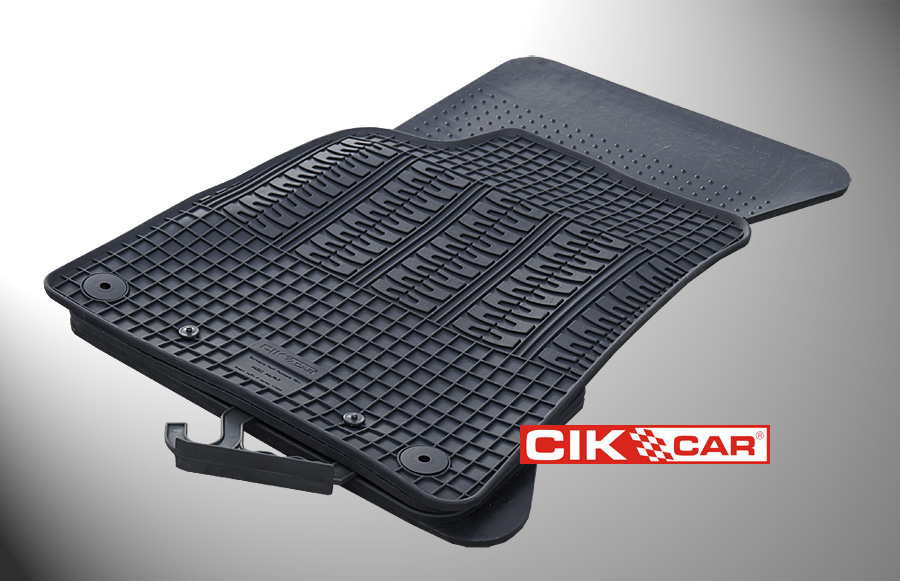 CIK - Πατακια Αυτοκινητου Απο Λαστιχο Για Audi A6 2011-2018 / A7 2010-2018 Σε Μαυρο Χρωμα Με Κουμπωματα - 4 Τεμ. (RM.AU.0004/CK) - Thumbnail 3