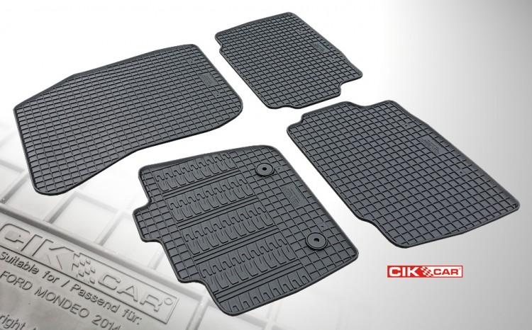 CIK - Πατακια Αυτοκινητου Απο Λαστιχο Για Ford Mondeo 2014+ (με Κουμπωματα) - 4 Τεμ. (RM.FO.0014/CK) - Thumbnail 5