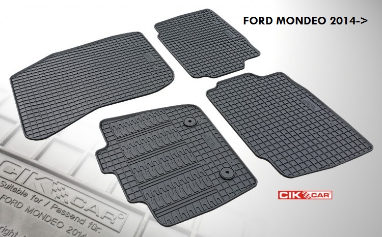 CIK - Πατακια Αυτοκινητου Απο Λαστιχο Για Ford Mondeo 2014+ (με Κουμπωματα) - 4 Τεμ. (RM.FO.0014/CK) - Thumbnail 7
