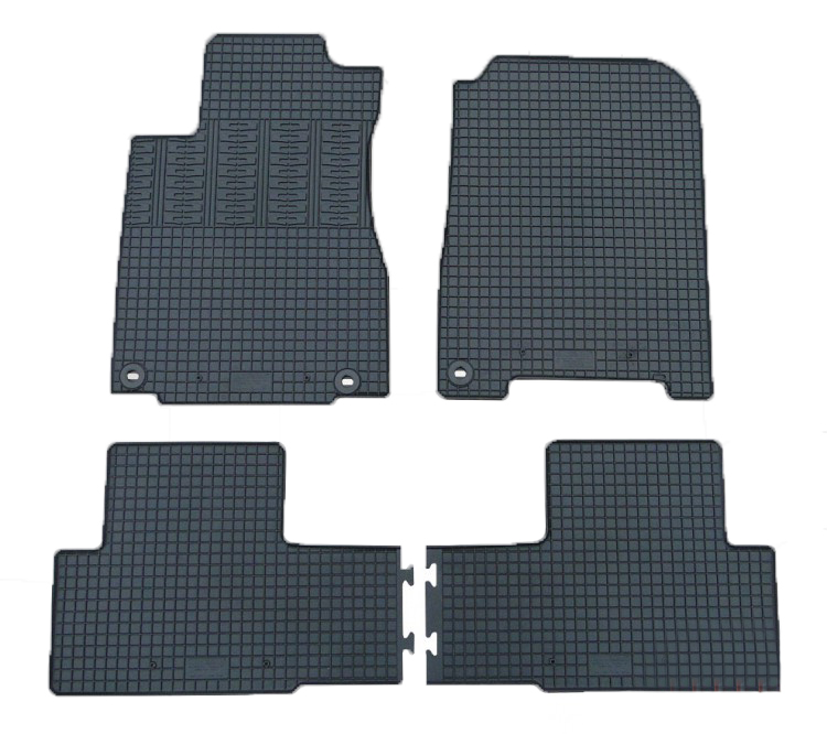 CIK - HONDA Cr-v 2012-2017  Πατακια Λαστιχο Σε Μαυρο Χρωμα Με Κουμπωματα - 4 Τεμ. (RM.HO.0003/CK) - Thumbnail 3