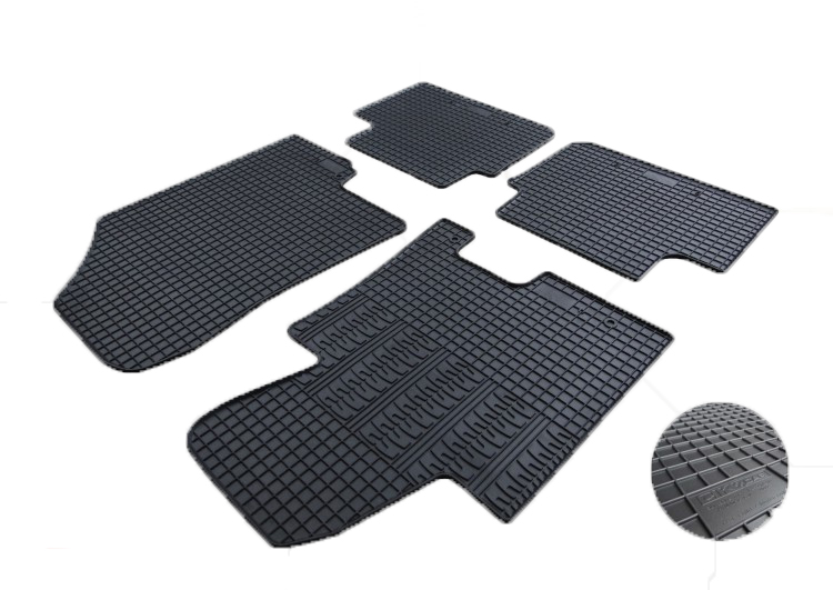 CIK - Πατακια Αυτοκινητου Απο Λαστιχο Για Hyundai I30 2012-2017 / Kia Ceed 2012-2018 Σε Μαυρο Χρωμα Με Κουμπωματα - 4 Τεμ. (RM.HY.0003/CK)