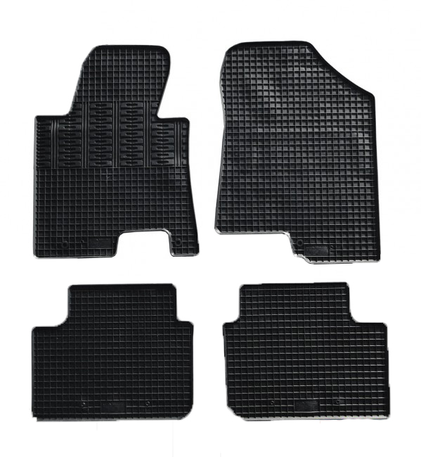 CIK - Πατακια Αυτοκινητου Απο Λαστιχο Για Hyundai I30 2012-2017 / Kia Ceed 2012-2018 Σε Μαυρο Χρωμα Με Κουμπωματα - 4 Τεμ. (RM.HY.0003/CK) - Thumbnail 2