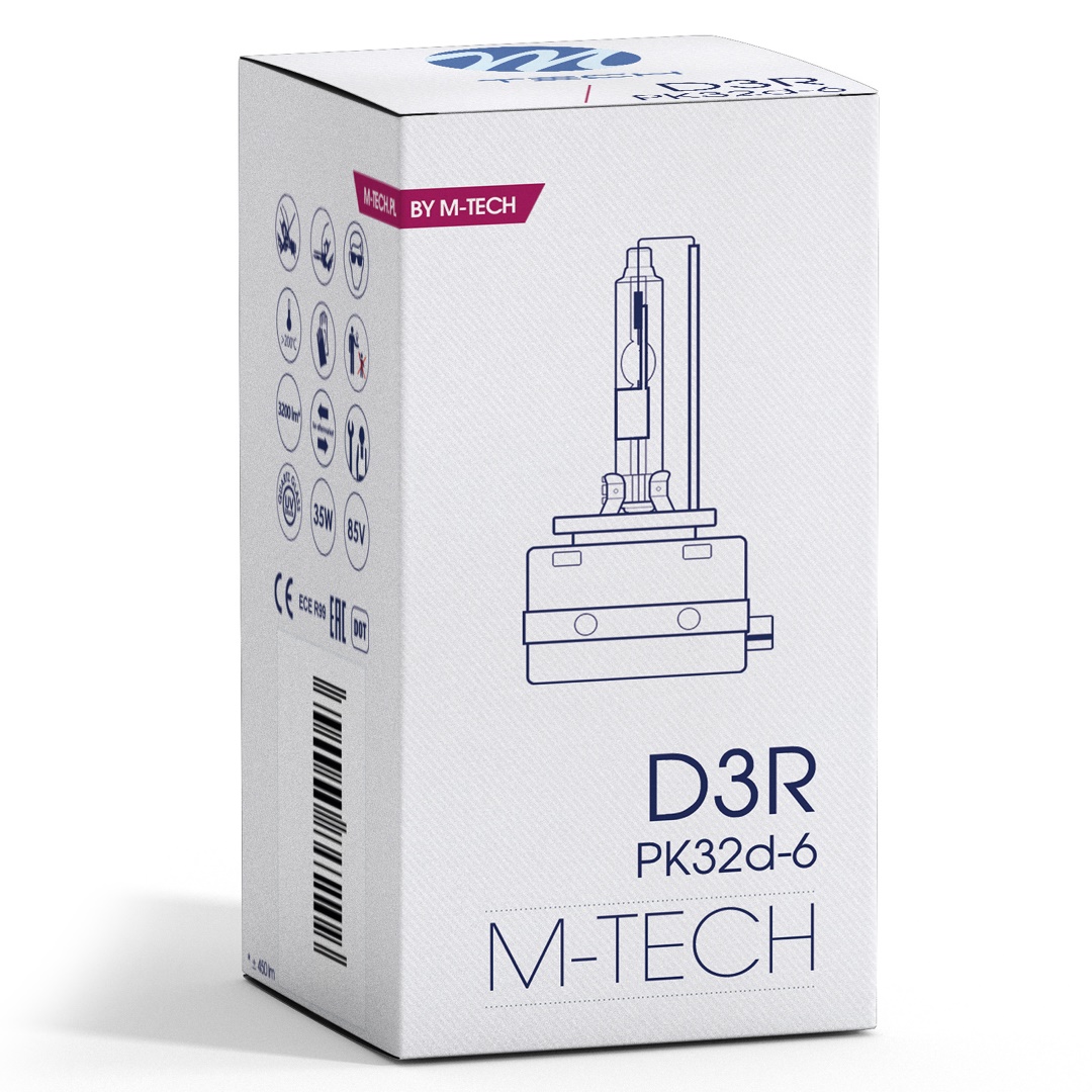 D3R 4.300K 35W PK32D-6 12/24V Ανταλλακτικη Λαμπα Basic 1τεμ. - Thumbnail 2