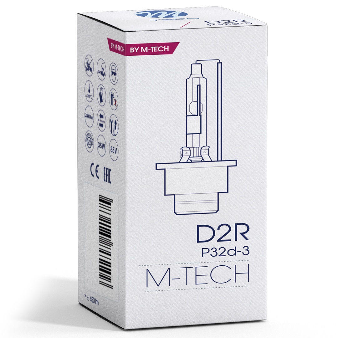 D2R 12.000K 35W P32D-3 12/24V Ανταλλακτικη Λαμπα Basic 1τεμ. - Thumbnail 2