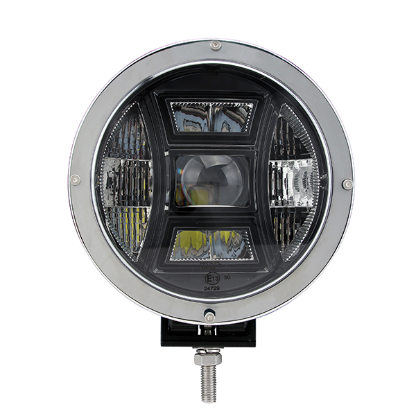 Προβολεας LED Driving Χρωμιο 10-30V 70W 6400LM Cree LED Στρογγυλος 9 Ιντσων - Thumbnail 8