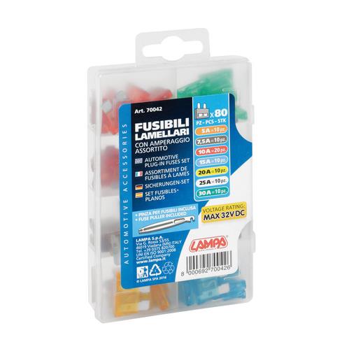 Ασφαλειες Σετ Σε Κουτι 80τεμ. Plug-in 12/32V (με Εργαλειο Αφαιρεσης) - Thumbnail 4