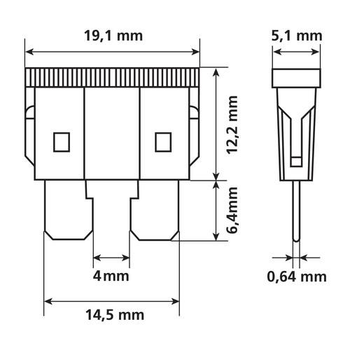 Ασφαλειες Σετ Σε Κουτι 80τεμ. Plug-in 12/32V (με Εργαλειο Αφαιρεσης) - Thumbnail 3