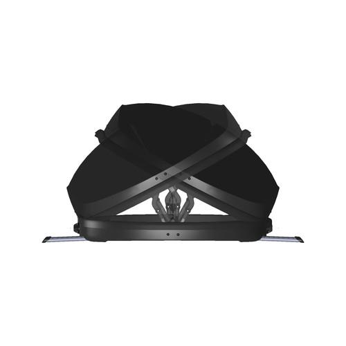 Μπαγκαζιερα 450L Compact WB752 Whispbar / YAKIMA Μαυρη Γυαλιστερη - Thumbnail 5