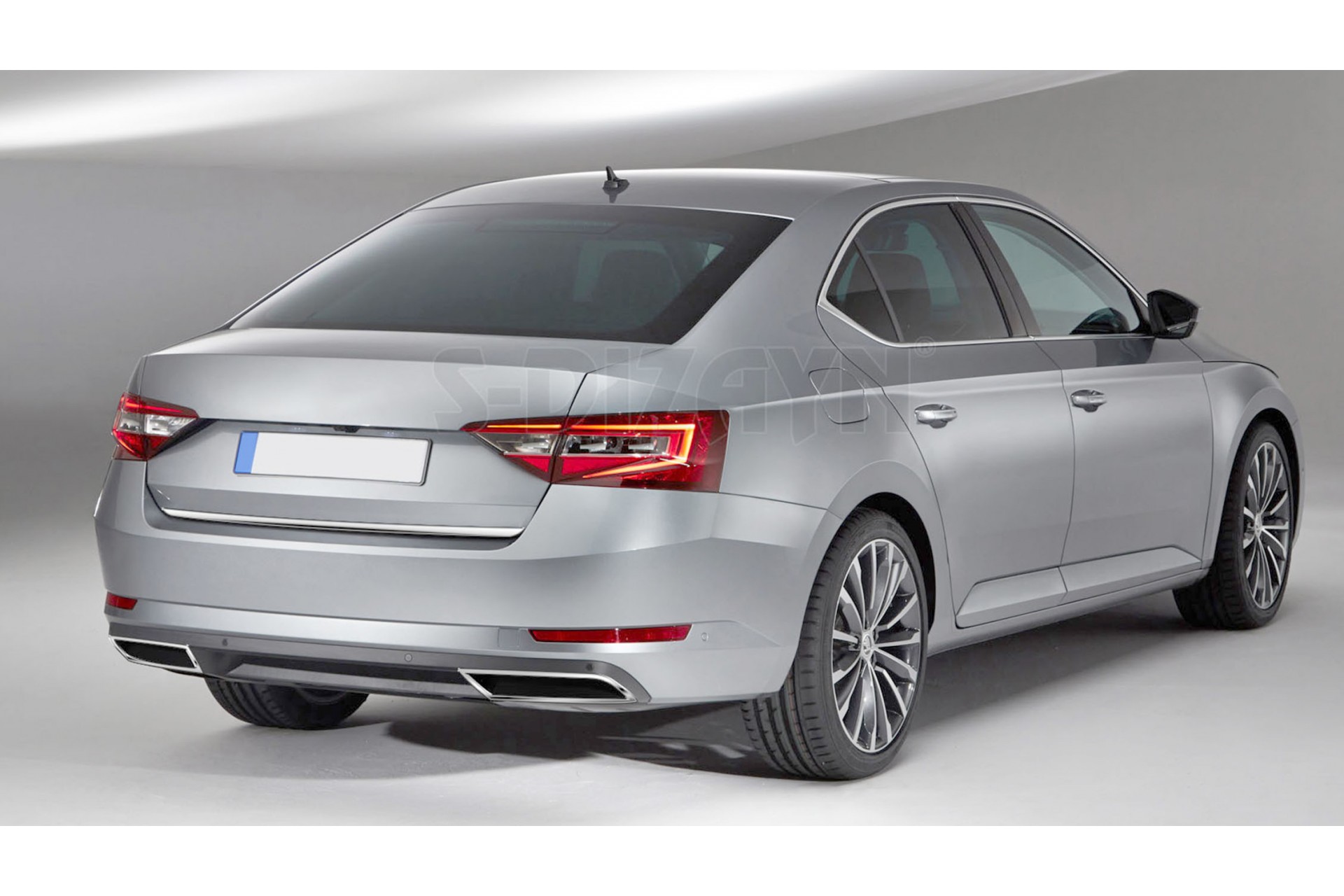 Trim  Πορτ Παγκαζ Για Skoda Superb 4D 2015+ - Thumbnail 4