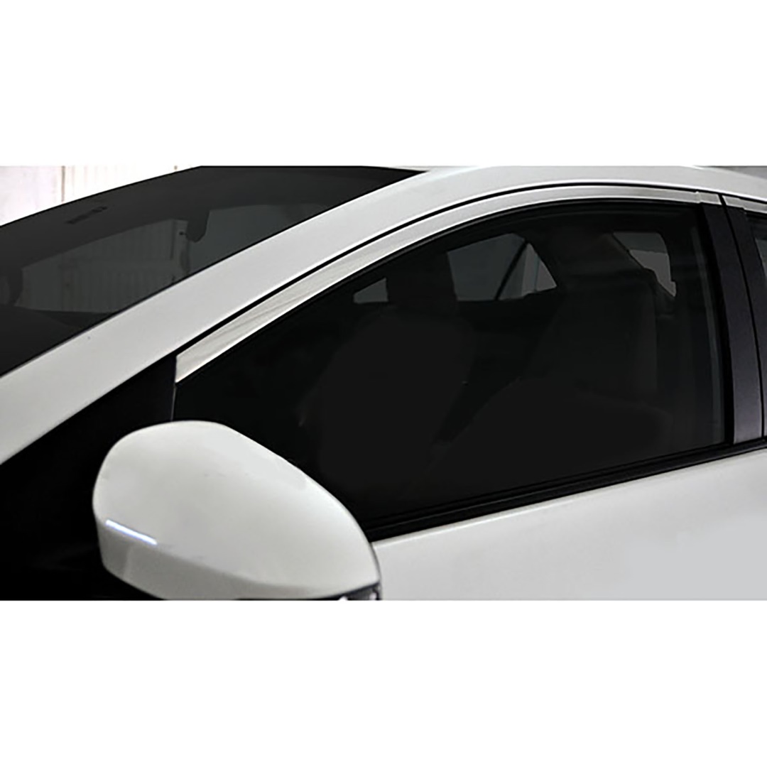 Διακοσμητικο Trim Παραθυρων Χρωμιο 4 Τεμ. Για Toyota Corolla 4D 2014+ - Thumbnail 2