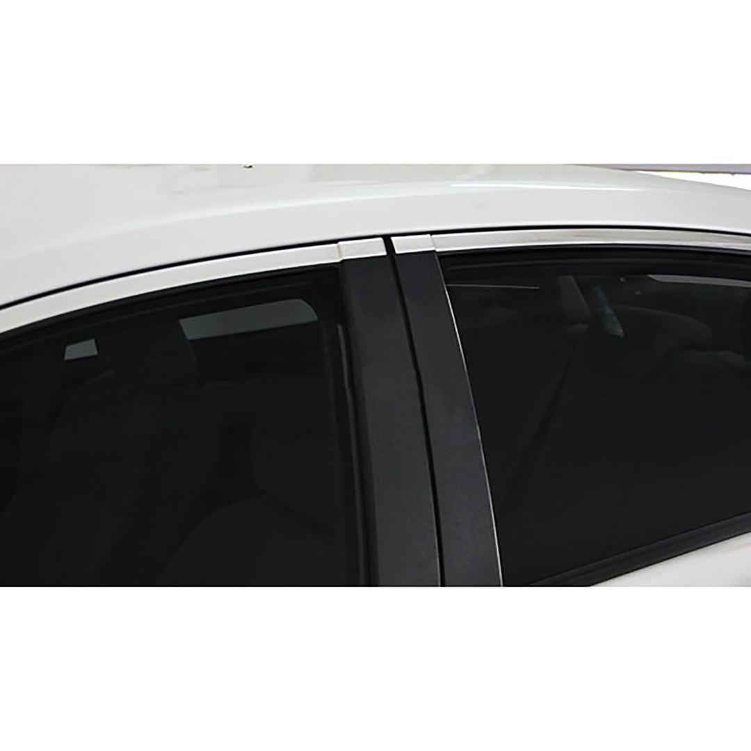 Διακοσμητικο Trim Παραθυρων Χρωμιο 4 Τεμ. Για Toyota Corolla 4D 2014+ - Thumbnail 3