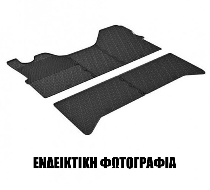 Cik -  ΠΑΤΑΚΙΑ ΓΙΑ IVECO DAILY 2014+  ΛΑΣΤΙΧΟ ΣΕ ΜΑΥΡΟ ΧΡΩΜΑ ΧΩΡΙΣ ΚΟΥΜΠΩΜΑΤΑ - 2 ΤΕΜ. (RM.IV.0001/CK)