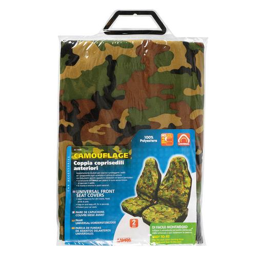 Καλυμματα Καθισματων Camouflage Παραλλαγης 2τεμ. - Thumbnail 3