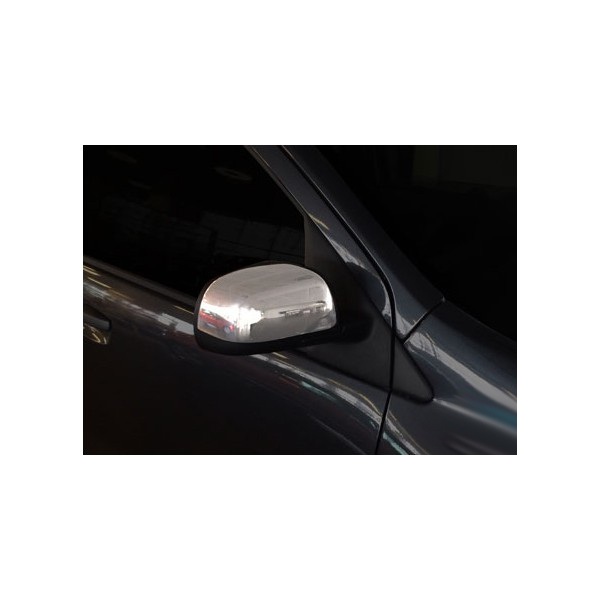 Καπακια Καθρεπτων Για Nissan Micra Iv Hb 5D K13 2010+ Dacia Duster / Lodgy / Sandero / Dokker Χρωμιου 2 Τεμ. Μεταλλικα - Thumbnail 2