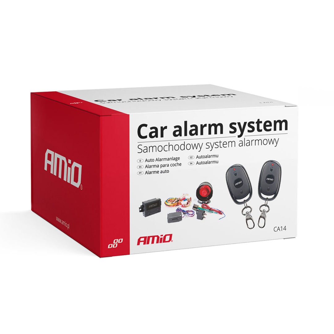 AMIO - Συναγερμός Αυτοκινήτου CA14 12V Με Τηλεχειρισμό 433MHZ Rolling Code Και Αντικλεπτική Προστασία Για Ασφαλή Εγκατάσταση Και Καθημερινή Χρήση – 1 Τεμ. (01678/AM) - Thumbnail 4
