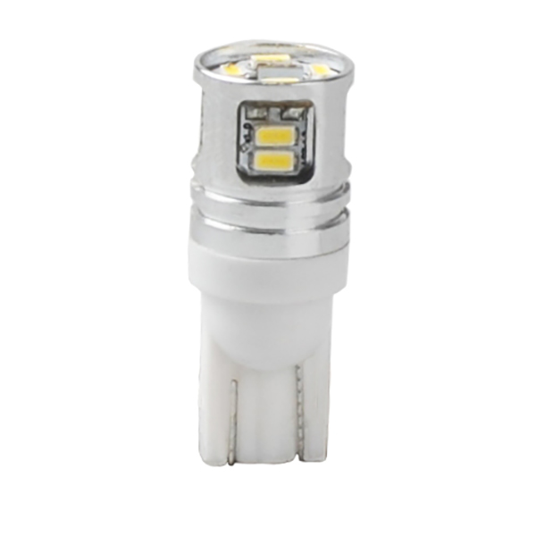 T10 W5W 12V W2.1X9.5D 1,7W 10XSMD3014 LED Λευκο Can-bus Blister 2τεμ. M-TECH