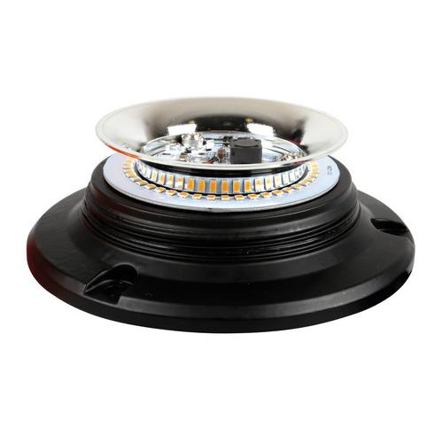Φαρος RL-6 12V/24V 45LED Βιδωτος Πορτοκαλι Στρογγυλος 150X58MM - Thumbnail 2