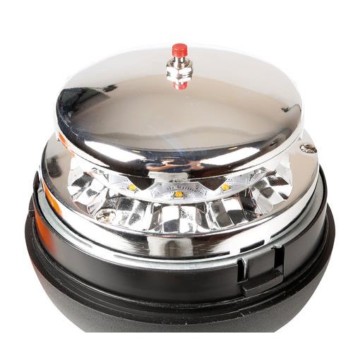 Φαρος RL-8 12V/24V 3 Χρησεων 12LED Βιδωτος Ελαστικος Πορτοκαλι 210X127MM - Thumbnail 5