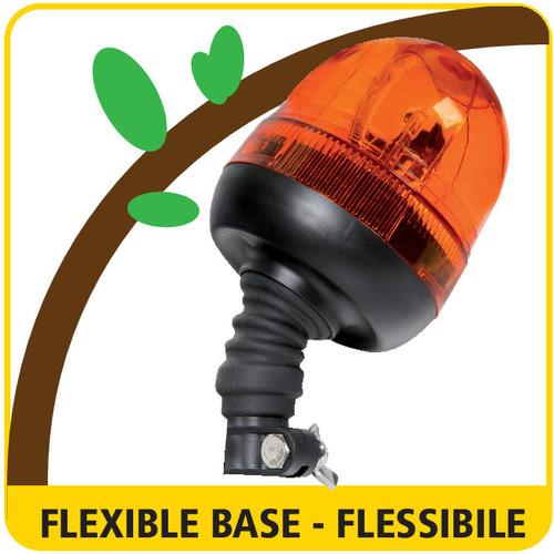 Φαρος RL-9 12V/24V 3 Χρησεων 45LED Βιδωτος Ελαστικος Πορτοκαλι 221X130MM - Thumbnail 4