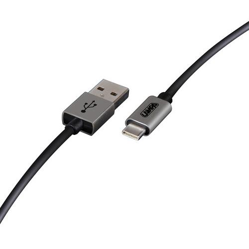 Καλωδιο Φορτισης Και Συγχρονισμου Usb Type C Ultra Speed 480MB/S 200CM Silver Line - Thumbnail 2