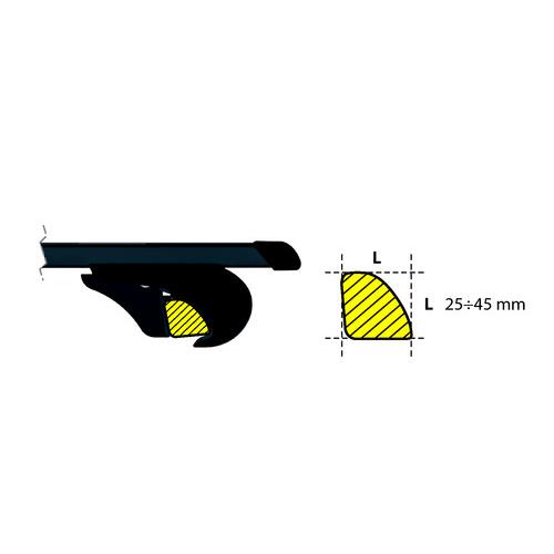 Kit Ακρα (ποδια) Για Σιδερενιες Μπαρες NORDRIVE Sw Me Κλειδι - 4 Tem. - Thumbnail 2