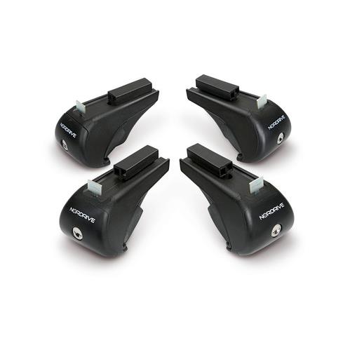 Kit Ακρα (ποδια) Για Σιδερενιες Μπαρες NORDRIVE Sw Me Κλειδι - 4 Tem.