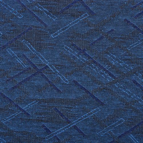 Πλατοκαθισμα Βαμβακερο/ψαθα Fresco Elegance Μπλε Διπλης Οψεως (με Φαρδος 50CM) 2τεμ. - Thumbnail 2