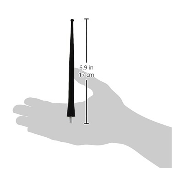 ΚΕΡΑΙΑ WAVE ΟΡΟΦΗΣ ΑΥΤΟΚΙΝΗΤΟΥ UNIVERSAL 16 cm (ΜΑΥΡΗ)