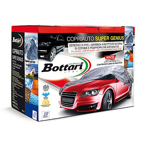 BOTTARI - Κουκουλα Pvc Αυτοκινητου Super Genius (medium - 430X165X116 Cm) - 1 Tem (βοτ18356) - Thumbnail 5