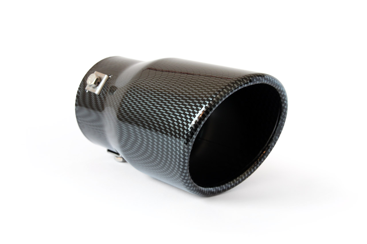 AMIO - Ακρο (μπουκα) Εξατμισης MT007C 48-65MM (carbon - 15 Cm) - 1 Τεμ. (01117/AM) - Thumbnail 4