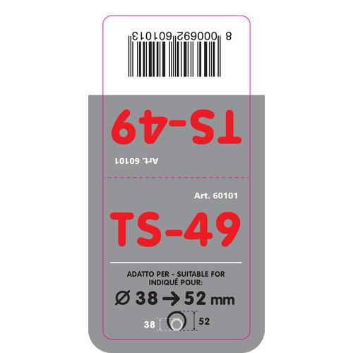 Ακρο Εξατμισης TS-49 Φ 38-52MM - Thumbnail 3