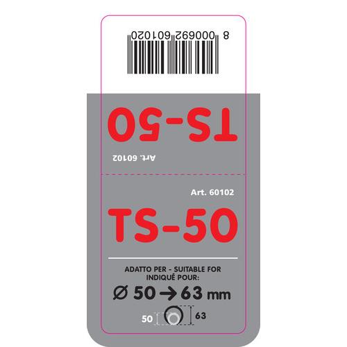 Ακρο Εξατμισης TS-50 Φ 50-63MM - Thumbnail 3